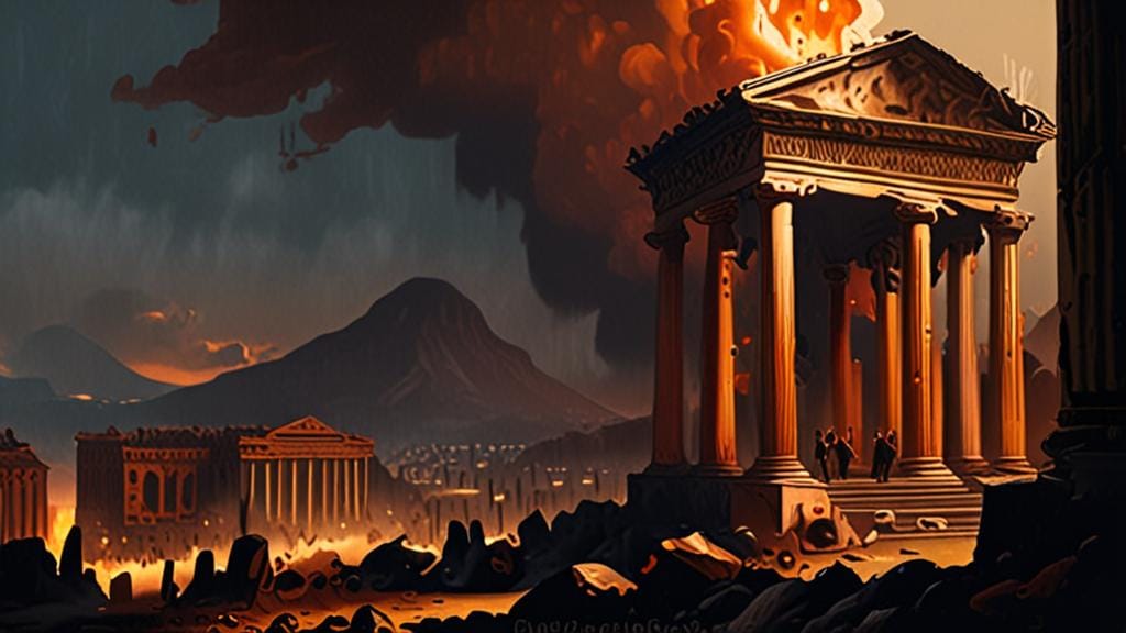 The Last Days of Pompeii by Edward Bulwer-Lytton